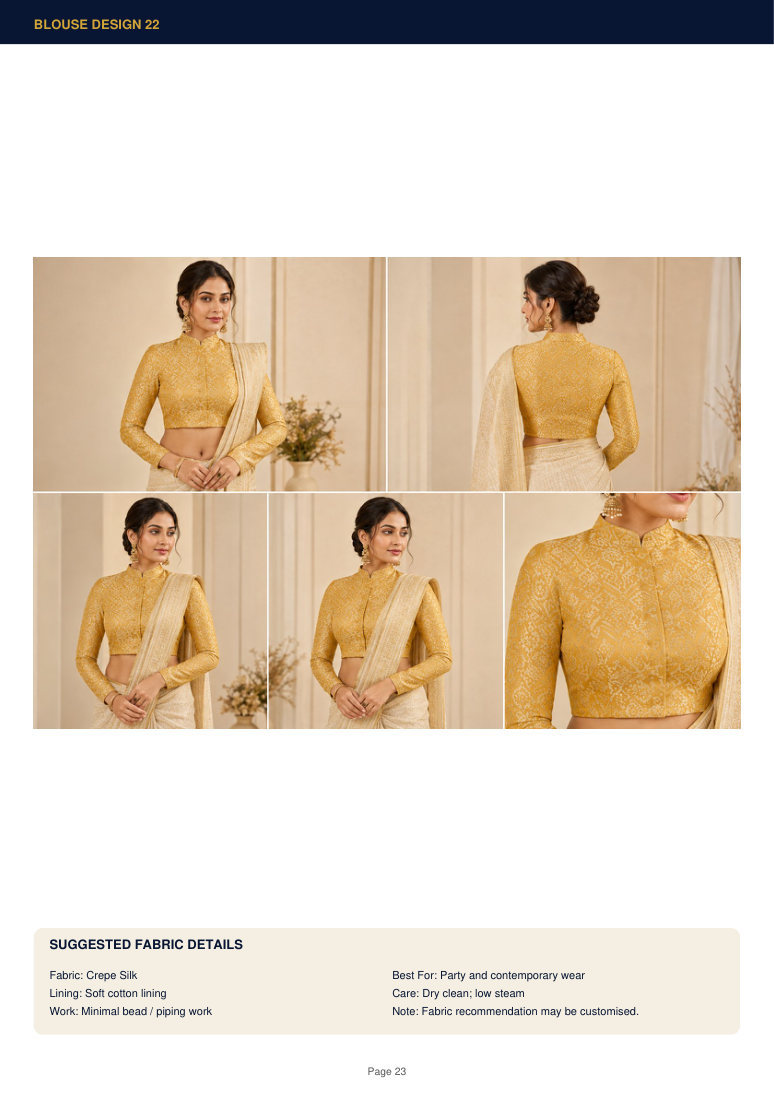 Blouse Design 022 - Rizq Fashion main image