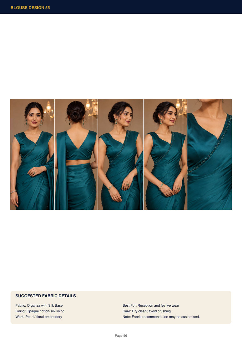 Blouse Design 055 - Rizq Fashion main image
