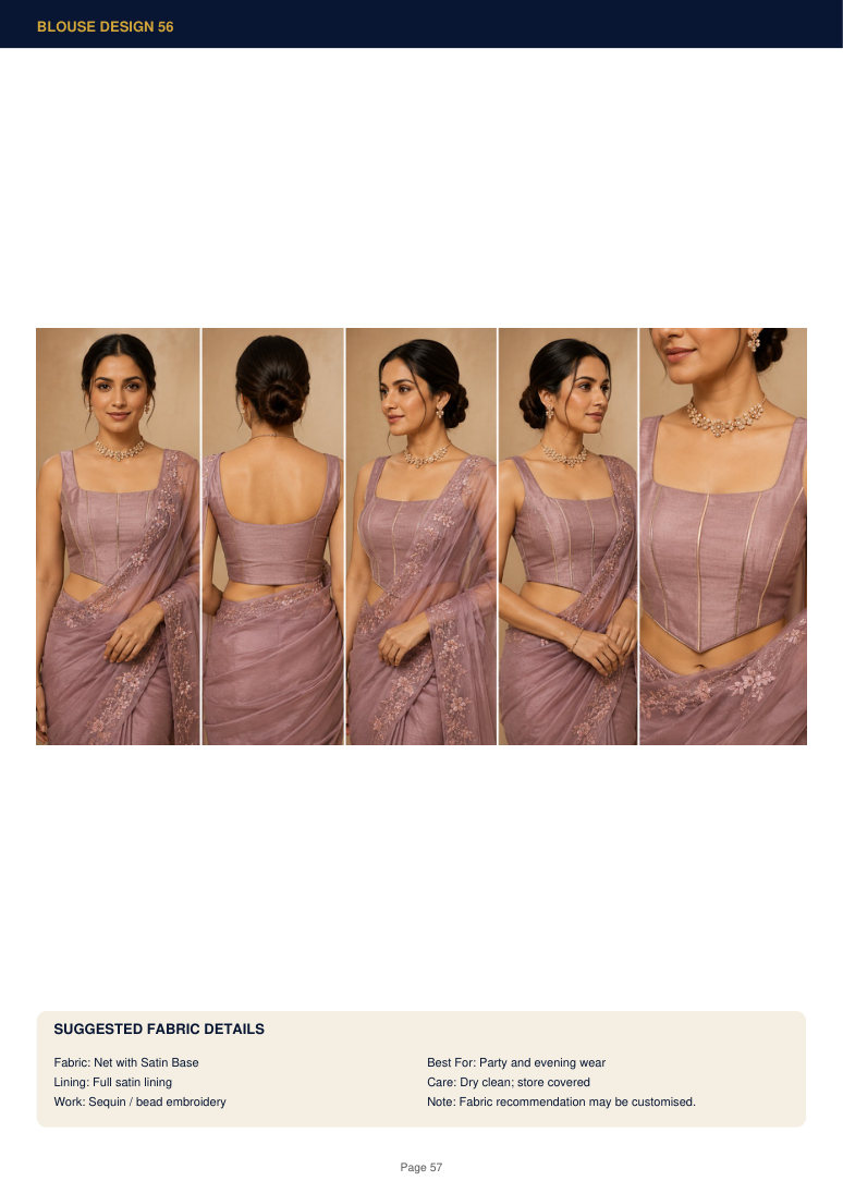 Blouse Design 056 - Rizq Fashion main image