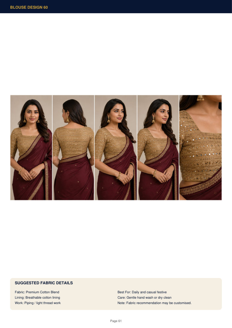Blouse Design 060 - Rizq Fashion main image