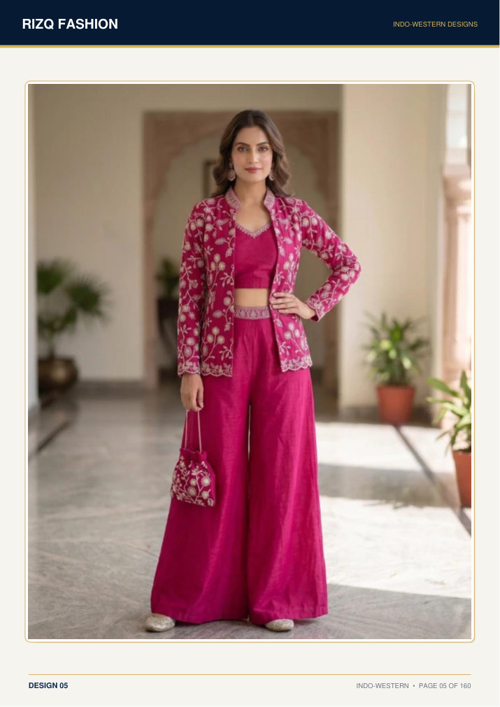 Indo-Western Design 005 - Rizq Fashion main image