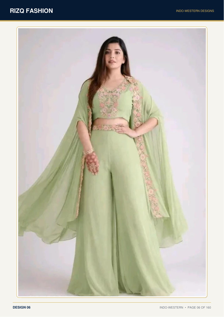 Indo-Western Design 006 - Rizq Fashion main image