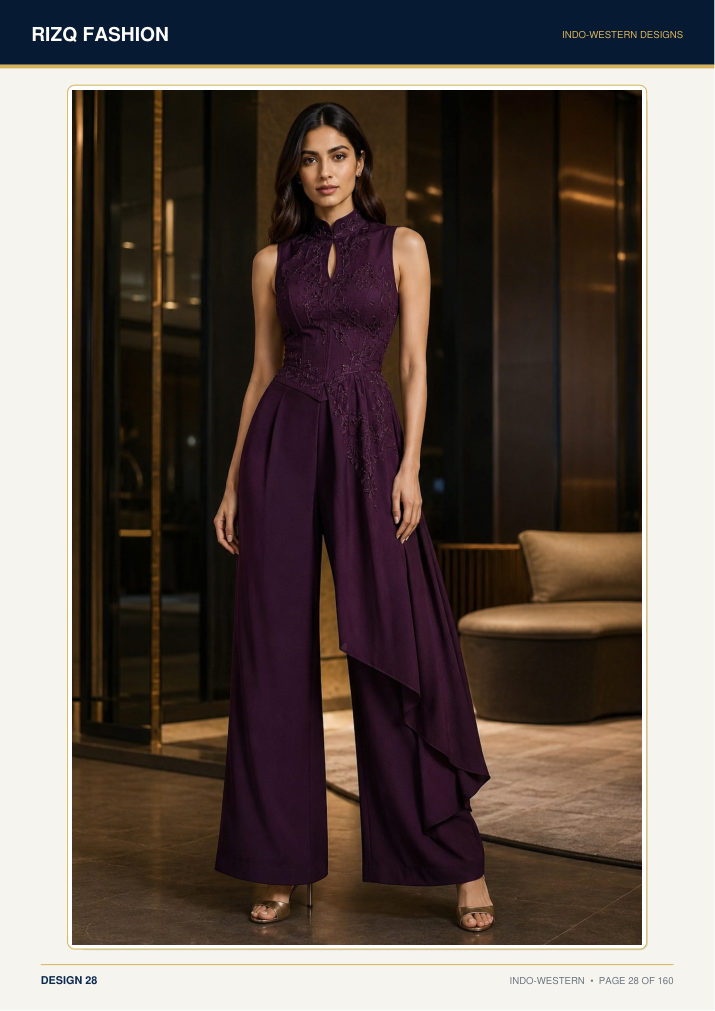 Indo-Western Design 028 - Rizq Fashion main image