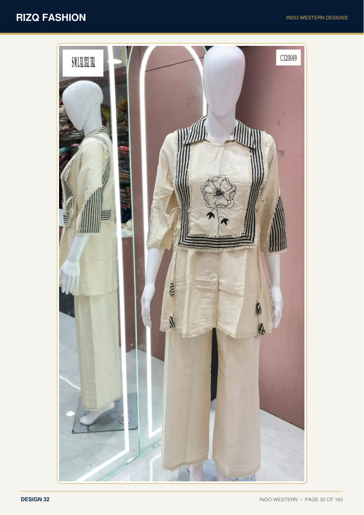 Indo-Western Design 032 - Rizq Fashion main image