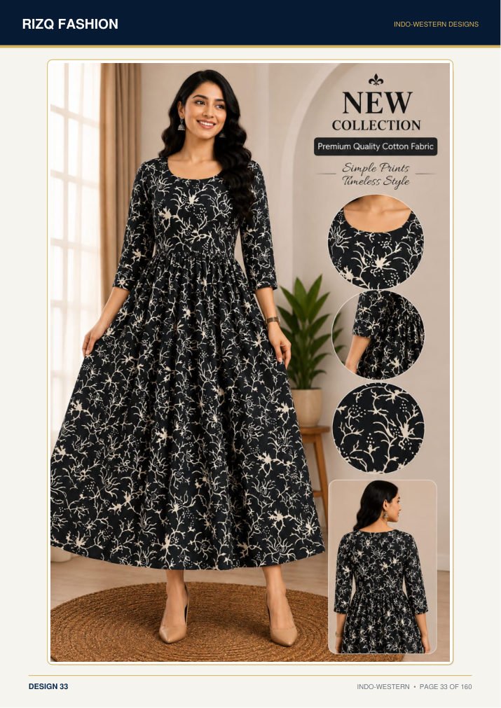 Indo-Western Design 033 - Rizq Fashion main image