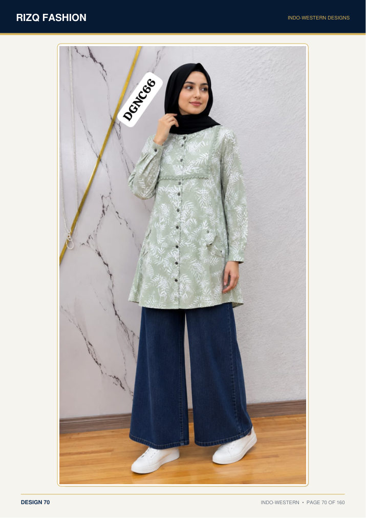 Indo-Western Design 070 - Rizq Fashion main image