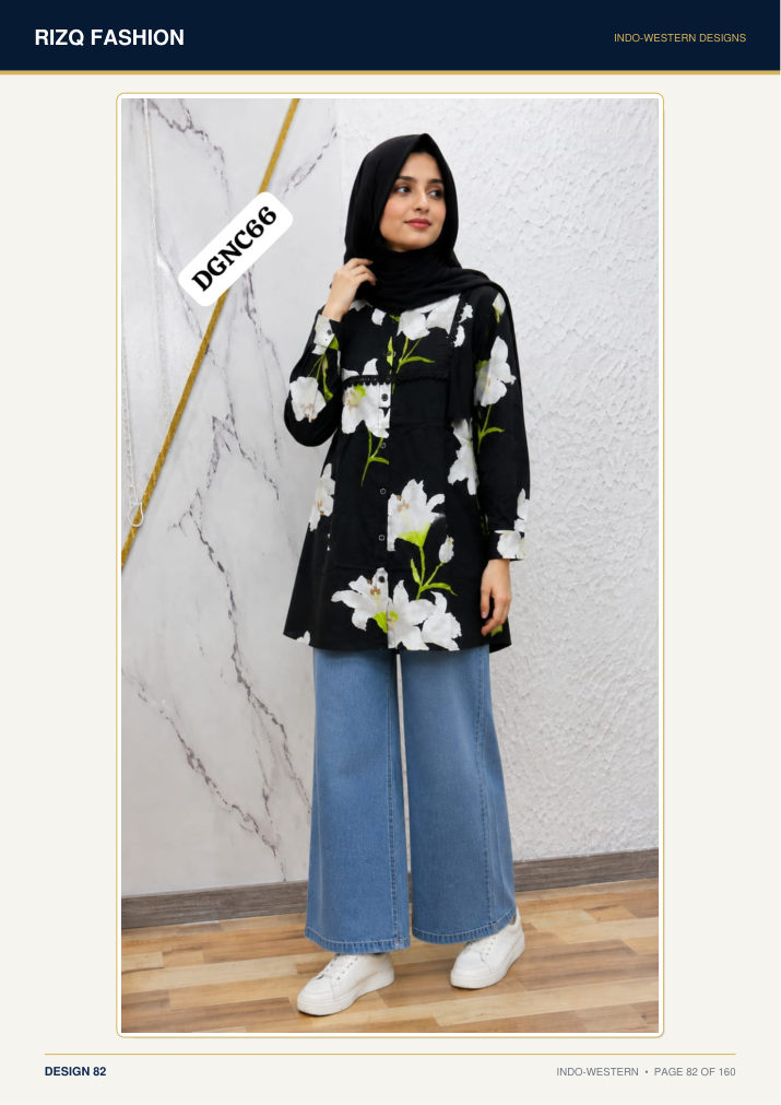 Indo-Western Design 082 - Rizq Fashion main image
