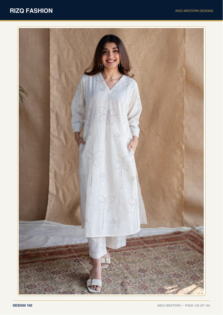 Indo-Western Design 100 - Rizq Fashion main image