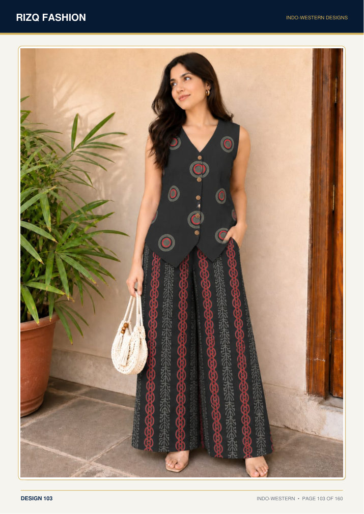 Indo-Western Design 103 - Rizq Fashion main image