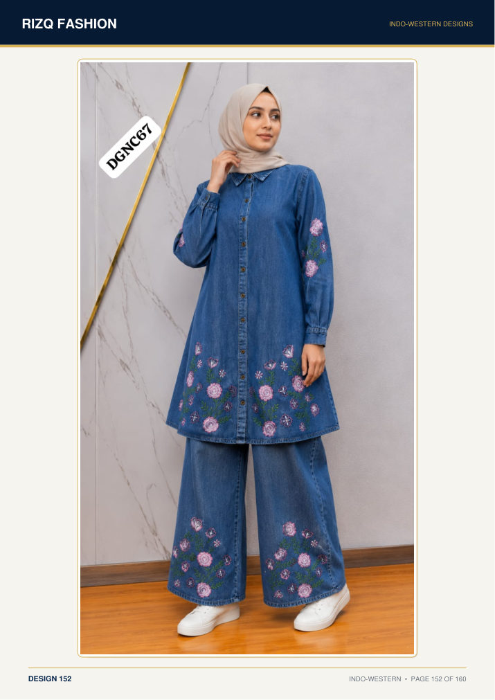 Indo-Western Design 152 - Rizq Fashion main image